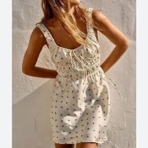 Zara Satin Floral Dress